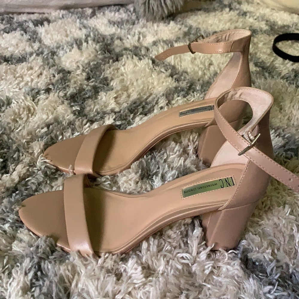 INC International Concepts Open Toe Heels